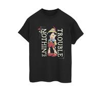 Disney Nothing But Trouble Maglietta Ampia Pinocchio Donna (BI42568)