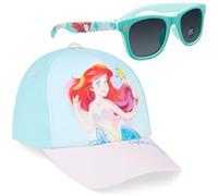 Disney Occhiali da Sole Bambina 100% UV e Regolabile Cappello Con Visiera
