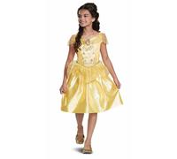Disney Official Classic Princess Belle Dress Up for Girls, Belle Costume Kids, B
