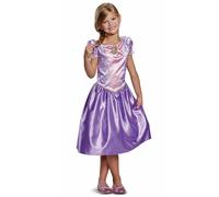 Disney Official Classic Rapunzel Dress Up for Girls, Rapunzel Costume Kids Fancy