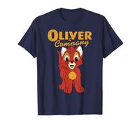 Disney Oliver And Company - Ritratto vintage Maglietta