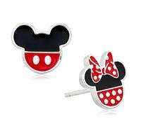 Disney - Orecchini a perno in argento Sterling con Topolino e Minnie