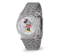 Disney Orologio Analogico al Quarzo Donna con Cinturino in Acciaio Inossidabile W002761