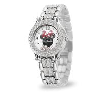 Disney Orologio Analogico al Quarzo Giapponese Donna con Cinturino in Metallo NEWDS001200