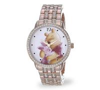 Disney Orologio Analogico al Quarzo Giapponese da Donna con Cinturino in Metallo WDS000997