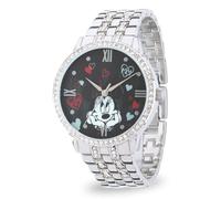 Disney Orologio Analogico al Quarzo Giapponese Donna con Cinturino in Metallo NEW001831