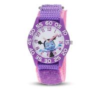 Disney WDS000413 - Orologio casual da ragazza, al quarzo, in plastica e nylon, colore: viola