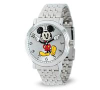 Disney Orologio Analogico al Quarzo Uomo con Cinturino in Metallo W001851
