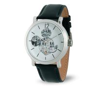Disney Orologio analogico al quarzo vintage per adulti, Argento, nero., Topolino