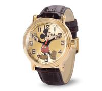 Disney Orologio analogico da uomo al quarzo giapponese con cinturino in pelle NEWDS001215
