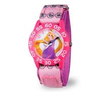Disney Orologio da ragazza Rapunzel al quarzo in plastica e nylon, colore: viola (modello: W002967), viola, classico, Viola, Classico