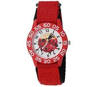 Disney Orologio da ragazzo Incredibles 2 'quarzo plastica e nylon, colore: rosso (modello: WDS000570), Rosso, Cinturino