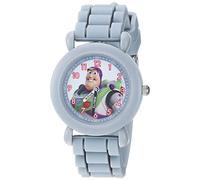 Disney Boys Toy Story 4 Analog-Quartz Watch with Silicone Strap, Grey, 20 (Model: WDS000725)