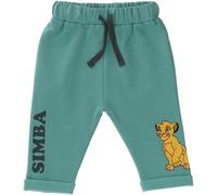 Disney - Pantaloni da bambino in pile Disney Simba Re Leone, 100% cotone, colore: verde, verde acqua, 18 mesi