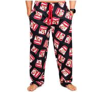 Disney Pantaloni Pigiama Uomo Adolescenti Morbido Confortevole Pantaloni Cotone con Tasche Abbigliamento da Casa Idee Regalo (L, Multi Grumpy)