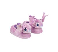 Disney Pantofole Bambina Asilo Lilo E Stitch, Pantofole Ragazza Invernali Angel 3D, Ciabatte Stitch, Rosa 36
