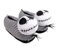 Disney Pantofole da casa Jack Skellington Nightmare Before Christmas, bianco e nero, 36/37 EU