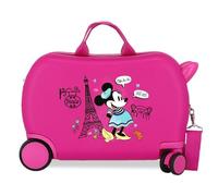 Disney Paris, Trolley Rigido Cabina 55m Ragazza, Bianco (White), 38x55x20