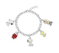 Disney Peanuts Snoopy - Braccialetto a catena regolabile per donne e ragazze