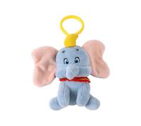 CERDÁ Life'S Little Moments - Portachiavi in peluche Dumbo con gancio in plastica - Accessorio per bambini per zaini, borse e astucci - Morbido, leggero - Licenza ufficiale Disney