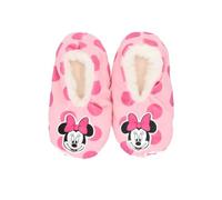 Disney & Peppa Pig, pantofole da donna, morbide e soffici, rosa, pantofole per bambine, taglie per bambini, Minnie, 28/30 EU