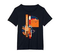 Disney Percy Jackson and Pegasus Greek Vase Style Maglietta, Donna plus-size, Nero, 1X