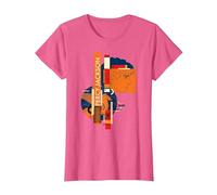 Disney Percy Jackson and Pegasus Greek Vase Style Maglietta, Donna, Rosa Mélange, XS