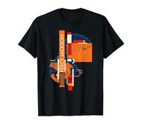 Disney Percy Jackson and Pegasus Greek Vase Style Maglietta, Uomo, Nero, 4XL