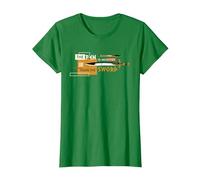 Disney Percy Jackson Riptide Pen is Mightier Than the Sword Maglietta, Donna, Verde Mela, 3XL