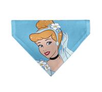 Disney Pet Bandana Cinderella Face Pose Close Up Blues Slip On Collar Bandana On
