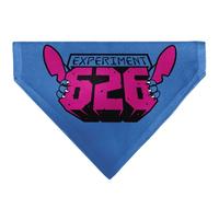 Disney Pet Bandana Stitch Experiment 626 Logo Blue Pink Slip On Collar Bandana O