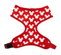 Disney Pet Harness, Dog Collar Plastic Buckle, Mickey Mouse Ears Icon Scattered