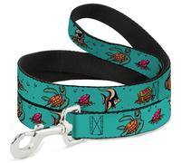 Disney Pet Leash, Dog Leash, Finding Nemo Fish and Under Sea Treasures Aqua Blue