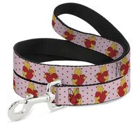 Disney Pet Leash, Dog Leash, Winnie The Pooh Hugging Heart Valentines Day Pose P