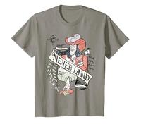 Disney Peter Pan Captain Hook Playing Card Maglietta, Bambini, Ardesia, 2 anni