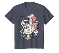 Disney Peter Pan Captain Hook Playing Card Maglietta, Bambini, Pervinca, 6 anni