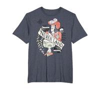 Disney Peter Pan Captain Hook Playing Card Maglietta, Uomo taglie grandi, Pervinca, 5X Tall