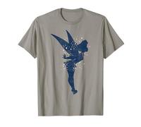 Disney Peter Pan Tinkerbell Americana Shadow Graphic T-Shirt Maglietta