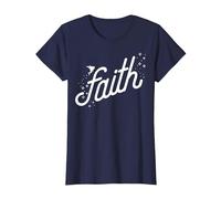 Disney Peter Pan Tinkerbell Faith Maglietta, Donna, Navy, M
