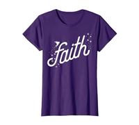 Disney Peter Pan Tinkerbell Faith Maglietta, Donna, Viola, L