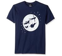Disney Peter Pan Tinkerbell Second Star to Right Graphic T-Shirt Uomo