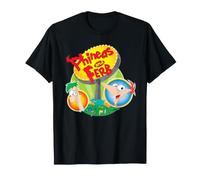 Disney Phineas and Ferb Disney Channel TV Show Official Logo Maglietta