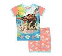 Disney Pigiama a Maniche Corta per Ragazze Moana Blu 7-8 Anni