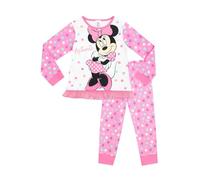 Disney Pigiama a Maniche Lunghe per Ragazze Minnie Mouse - 4-5 Anni