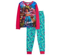 Disney Pigiama Bambina Encanto per Bambini a Figura Intera Mirabel Pjs Set Casa Madrigal Nightwear