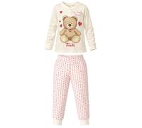 Disney Pigiama Bambina Lungo in Cotone Teddy Orso Trudi 7398 (Burro, 3/4 Anni)