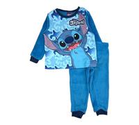 Disney Pigiama Bambino Lilo & Stitch, Design Lilo e Stitch, Comodo per Le Notti tranquille del Tuo Bambino, Blu, 6 Anni