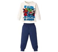 Disney Pigiama Bambino Lungo in Cotone Avengers 7765