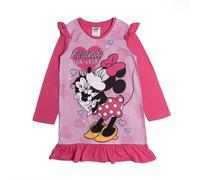 Disney Pigiama da notte a maniche lunghe con Minnie Mouse Friends Fur-Ever, rosa, 10-11 Years