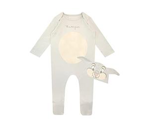 Disney Pigiama E Cappello per Bambino Thumper Grigio 0-3 Mesi